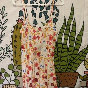 Express Multicolor Floral Dress